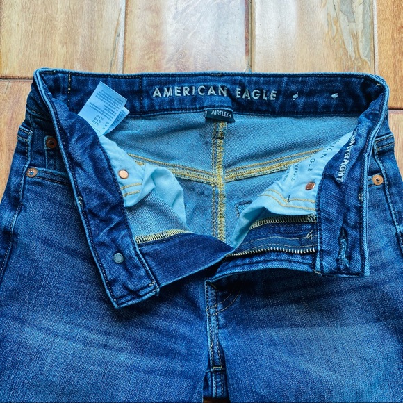 American Eagle Original Straight Jeans 26x28 - Picture 3 of 4